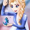 Lizard Bruni And Elsa Paint By Numbers