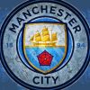 Manchester City FC Logo Art Paint By Numbers
