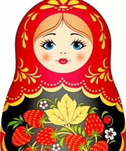 Matryoshka Doll Paint By Numbers