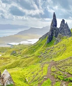 Old Man Of Storr Paint By Numbers