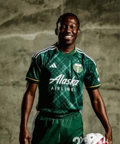 Portland Timbers Player Paint By Numbers