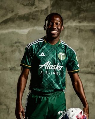 Portland Timbers Player Paint By Numbers