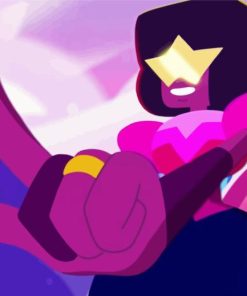 Powerful Garnet Steven Universe Paint By Numbers