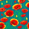 Red Poppies Art Paint By Numbers