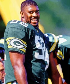 Reggie White Paint By Numbers