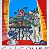 Salcombe Poster Paint By Numbers