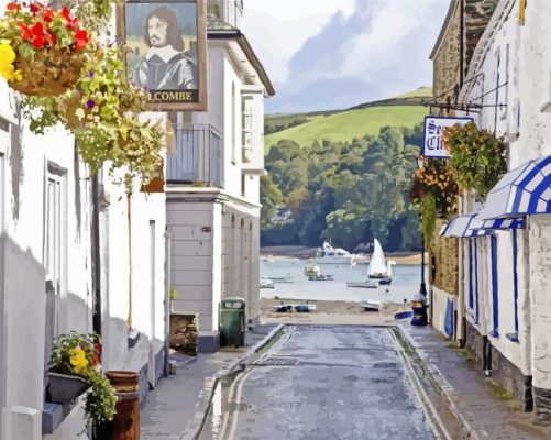 Salcombe Town Paint By Numbers