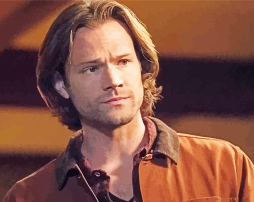 Sam Winchester Character Paint By Numbers