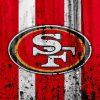 San Francisco Football Paint By Numbers