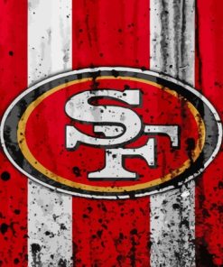 San Francisco Football Paint By Numbers