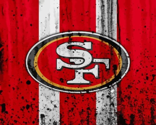 San Francisco Football Paint By Numbers