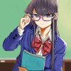Shoko Komi With Glasses Paint By Numbers