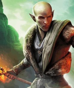 Solas Dragon Age Game Paint By Numbers