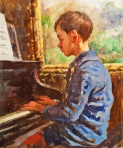 Stanhope Forbes The Young Pianist Paint By Numbers