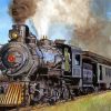 Steam Locomotive Paint By Numbers