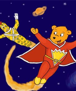 Super Ted Paint By Numbers