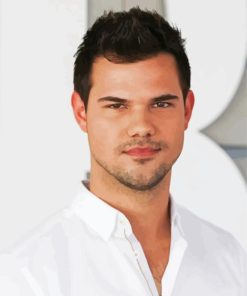 Taylor Lautner Actor Paint By Numbers