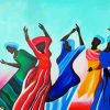 The Black Women Dancing Paint By Numbers