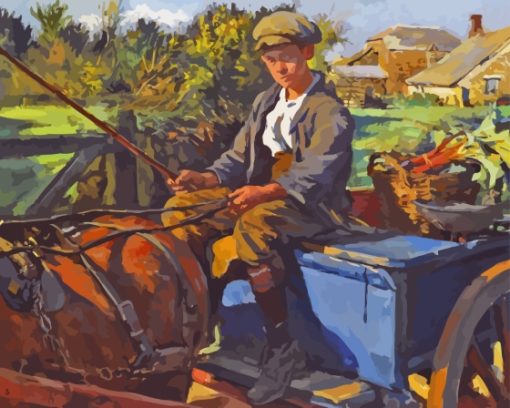 The Huckster Stanhope Forbes Paint By Numbers