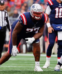 The Offensive Tackle Trent Brown Paint By Numbers