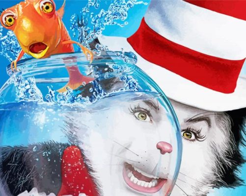 The Cat In The Hat Paint By Numbers