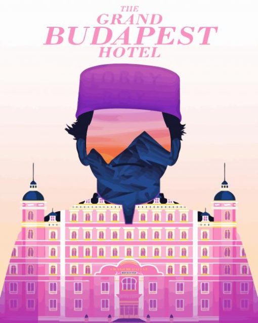 The Grand Budapest Hotel Film Paint By Numbers