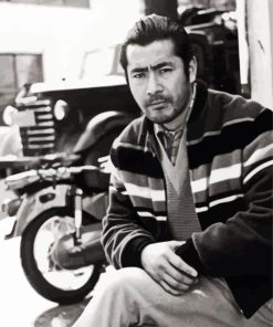 Toshiro Mifune Paint By Numbers