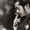 Toshiro Mifune Smoking Paint By Numbers