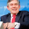 UK Former Prime Minister Gordon Brown Paint By Numbers