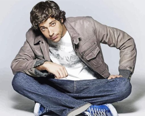 Young Zachary Levi Paint By Numbers