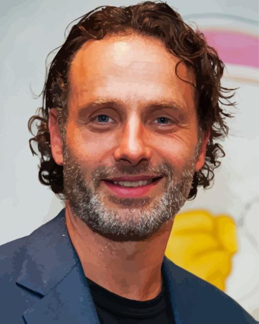 Actor Andrew Lincoln Paint By Numbers