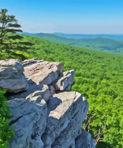 Annapolis Rocks Appalachian Mountains Paint By Numbers