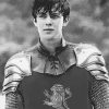 Black And White Edmund Pevensie Paint By Numbers