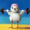 Body Builder Chick Paint By Numbers