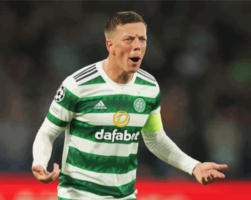 Callum McGregor Celtic Team Footballer Paint By Numbers