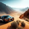 Car In Desert Paint By Numbers