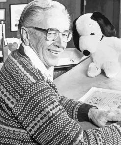 Charles Schulz American Author Paint By Numbers