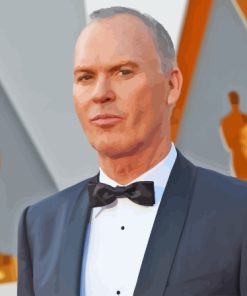 Classy Michael Keaton Paint By Numbers