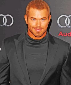 Classy Actor Kellan Lutz Paint By Numbers