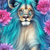 Cute Lion Paint By Numbers