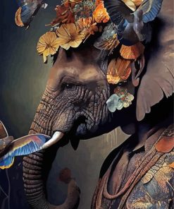 Elephant Paint By Numbers