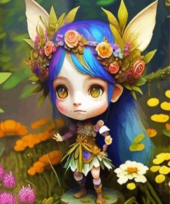 Fairy Girl Art Paint By Numbers