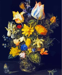 Flowers Vase Jan Brueghel The Elder Paint By Numbers
