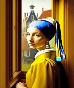 Girl With A Pearl Earring Paint By Numbers