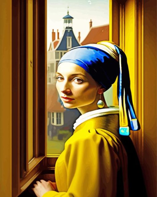 Girl With A Pearl Earring Paint By Numbers