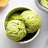 Green Tea Matcha Ice Cream Paint By Numbers