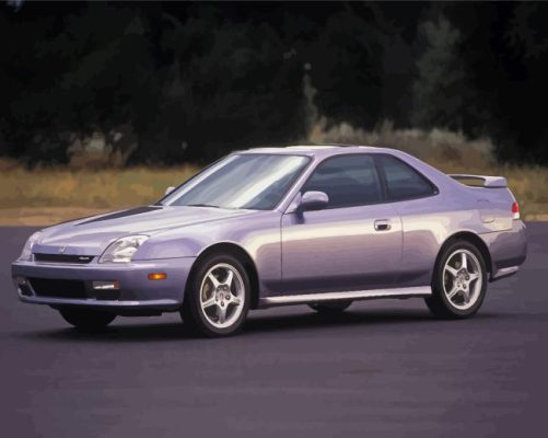 Honda Prelude Car Paint By Numbers