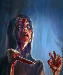 Horror Woman Paint By Numbers