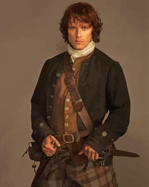 Jamie Fraser Paint By Numbers