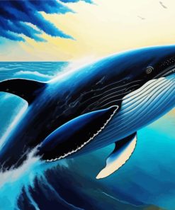 Killer Whale Art Paint By Numbers